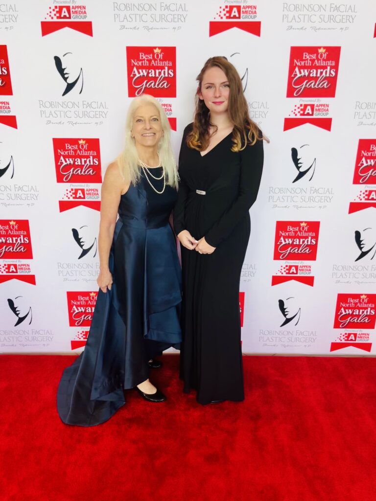 Deborah Phillipeck and Randi Wood at the Best of North Atlanta awards ceremony.